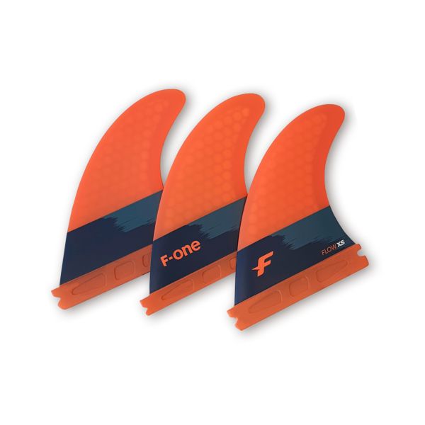 Thruster Set F-ONE FLOW XS - PAPAYA